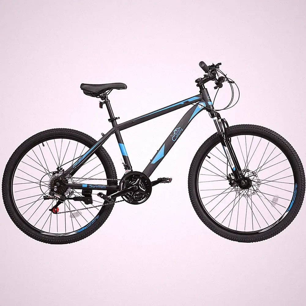 26" 21-Speed​​ Bicycle High Carbon Steel Mountain Bike MTB Bicycle for Adult
