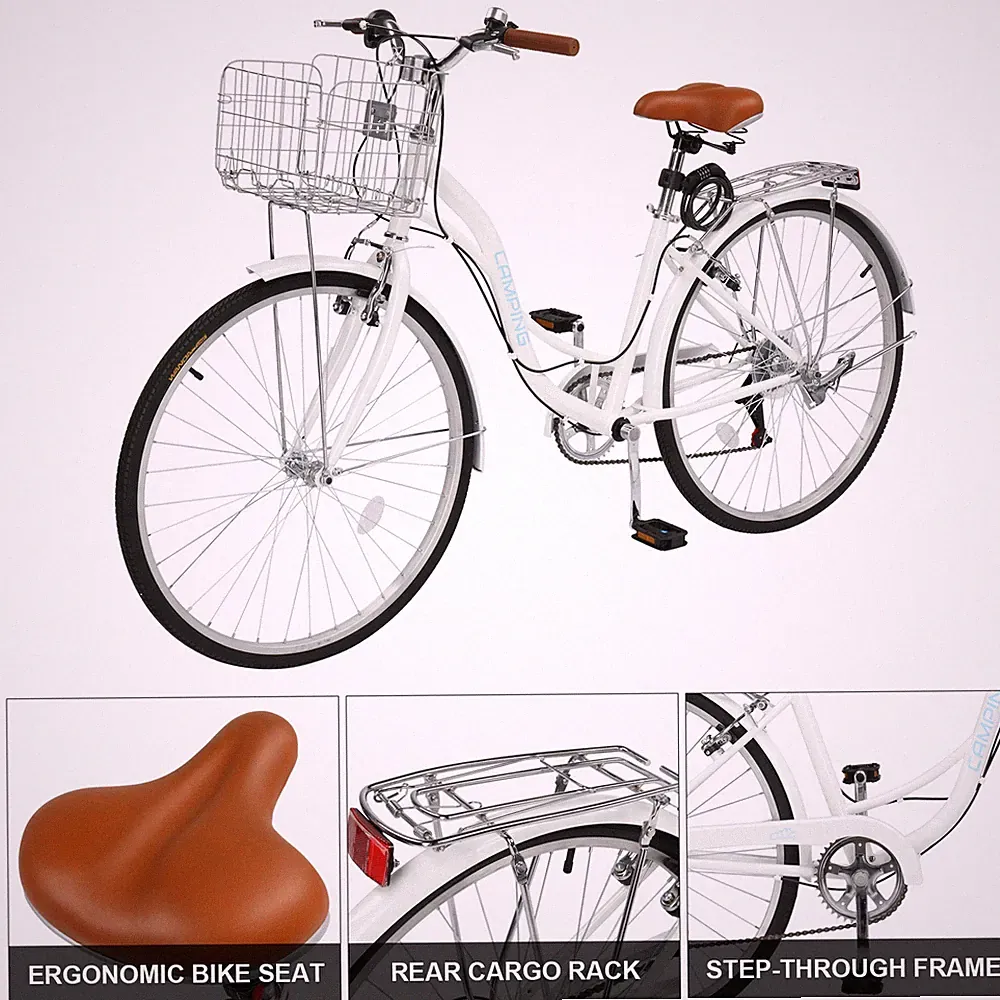 High Carbon Steel Commuter Bike