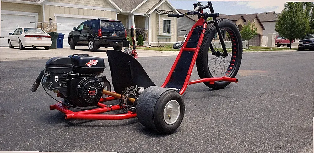 High Carbon Steel Drift Trike