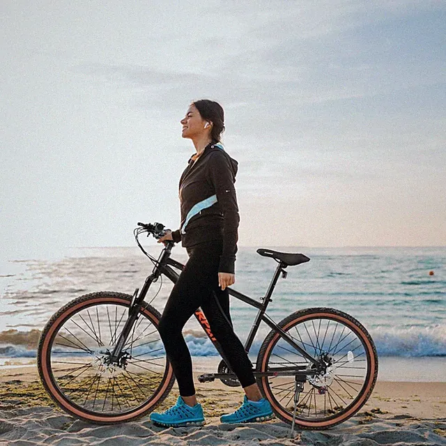 27.5" Mountain Bike,21-Speed,High Carbon Steel,Disc Brakes & Stylish Brown Tires