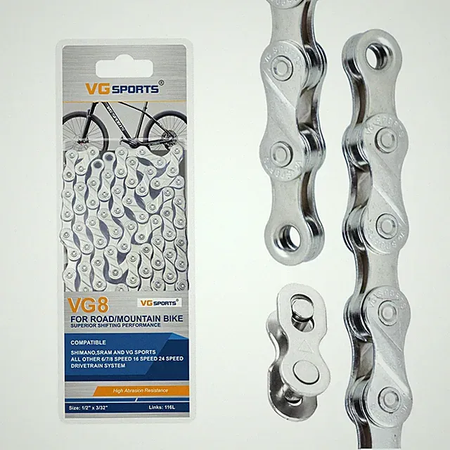 6/7/8/9/10/11 Speed Bike Chain,Half/Full Hollow Lightweight Bicycle Chain for...