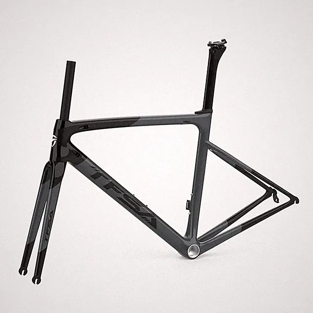 700C Carbon Fiber Road Bicycle Frame Set Cycling Rim Brake High Quality Frame