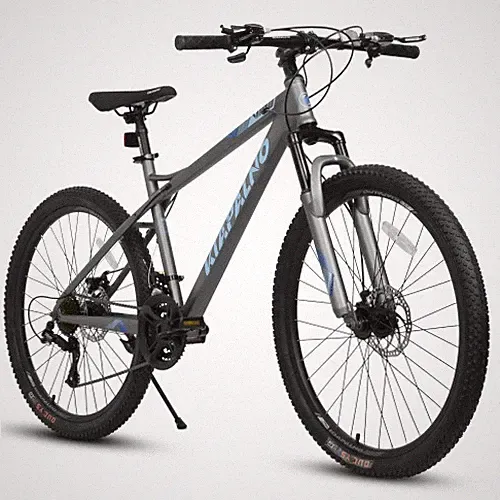Adult 26" Mountain Bike 21-Speed Dual Disc Brakes High Carbon Steel Frame