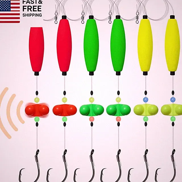 Catfish Rigs Santee Rig Catfish Float Rigs Circle Hooks 5/0 6/0 8/0 Catfishing T