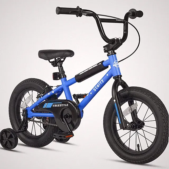cubsala 12 14 16 18 Inch Kids Bike BMX Style Bicycle with Training Wheels Coaste
