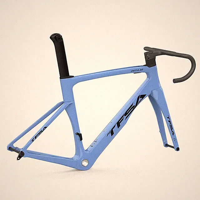 High Light Aero Carbon Fiber Road Bike Frame Full Inside Wiring Disc Brake