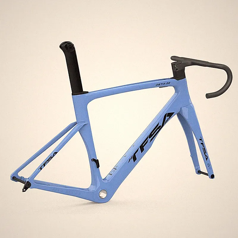 High Performance Carbon Fiber Aero Design Road Bike Frame for Bicycle Parts