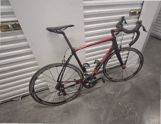 High-performance road bicycle by the Canadian brand Louis Garneau.