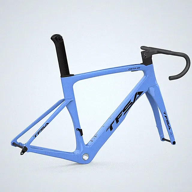 Road Bike Carbon Fiber Frame 56cm Bicycle Racing High Speed Aero Frameset