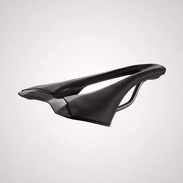 SELLE ITALIA SLR ELITE SADDLE – SUPERFLOW – HIGH-STRENGTH STEEL RAILS – ROAD