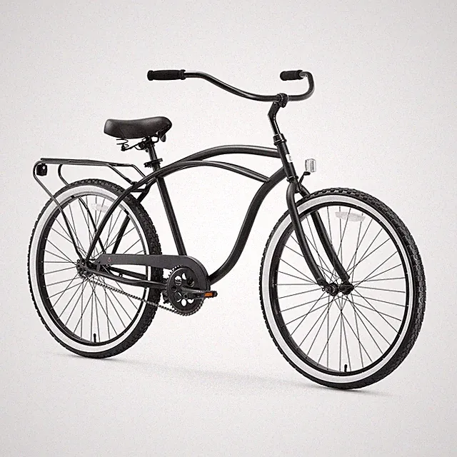 sixthreezero Around The Block Men's Beach Cruiser Bike, Hybrid Bicycle with R...