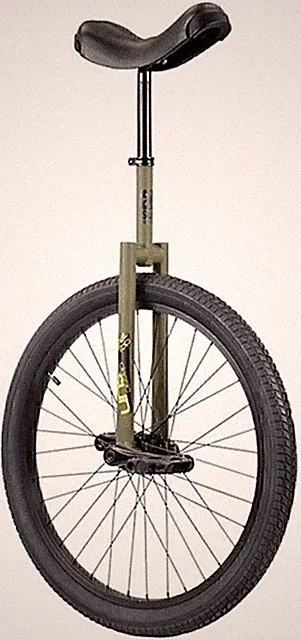 Sun Bicycles Unicycle 20In Flat Top Green/Black