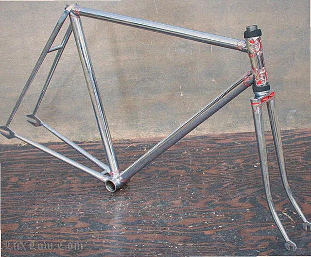 Vintage 1964 Carlton International Track Bicycle FRAME FORK 531 RoadBike Raleigh