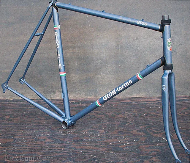 Vintage Gios Torino Aerodynamic Road Bike FRAME & FORK Steel Bicycle Campagnolo