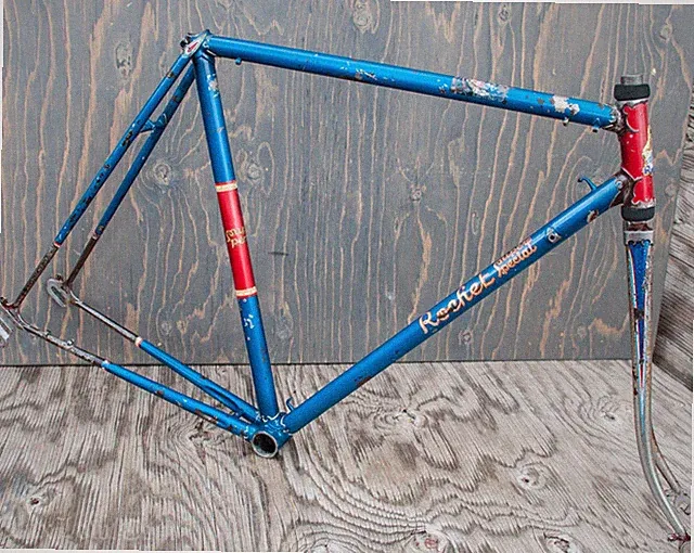 Vintage Rochet Super Special Road Bike FRAME FORK 5s Vitus Steel Bicycle Simplex